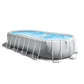 INTEX 26797EH 20ft x 10ft x 48in Prism Frame Pool with Cartridge Filter Pump 20ft x 10ft x 48in / Oval