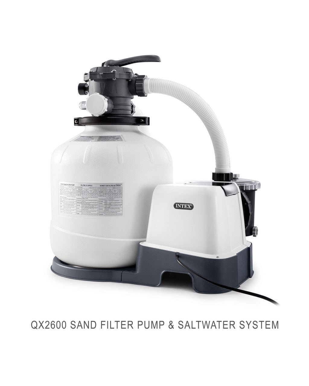 Piscine hors sol rectangulaire Ultra XTR® avec pompe à filtre à sable et système d'eau salée - 32' x 16' x 52" 